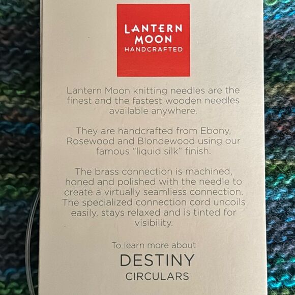 Lantern Moon Knitting Needles Circular #6 40inch - Picture 6 of 8